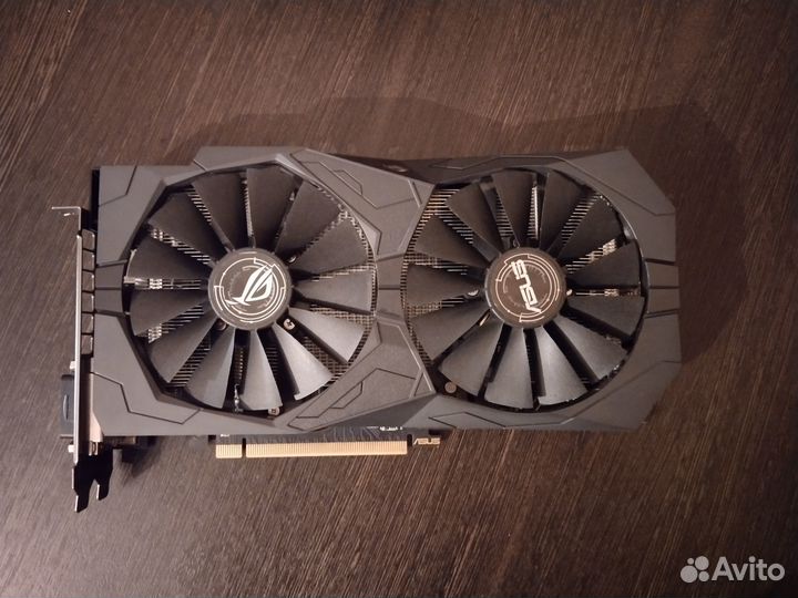 Видеокарта Asus RX 570 strix OC 4gb