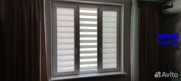 Рулонные шторы, жалюзи с бесплатной установкой