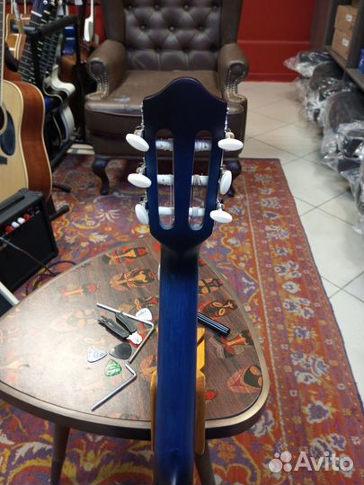 Гитара синяя Белуччи классика