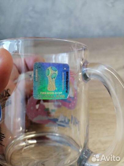 Кружка с символикой чм 2018 сочи