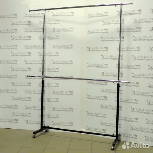 Вешало П-образное с 2-мя перекладинами, L1200-21