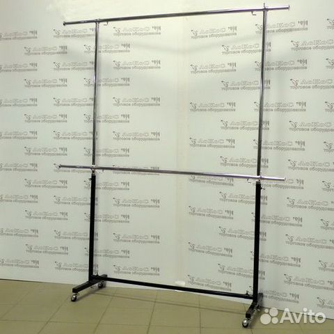 Вешало П-образное с 2-мя перекладинами, L1200-21