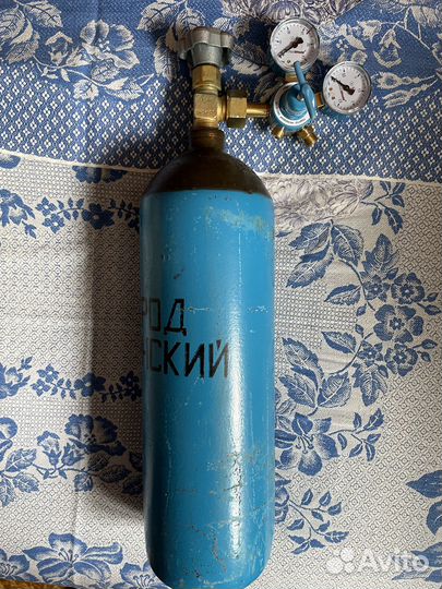 Кислородный баллон 5Л медицинский с увлажнителем