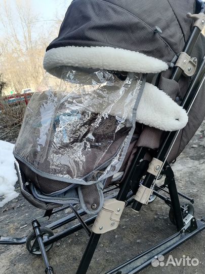 Коляска санки