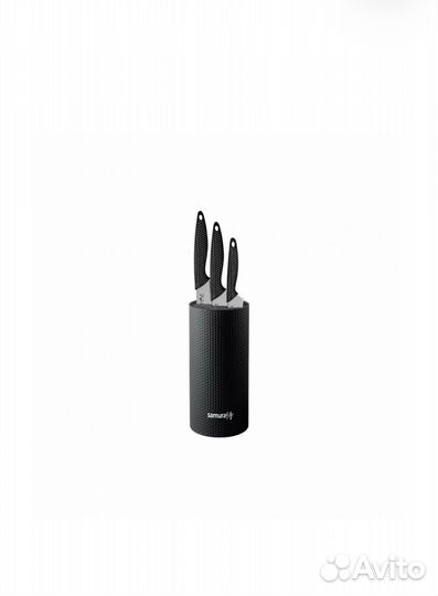 Набор кухонных ножей samura с подставкой