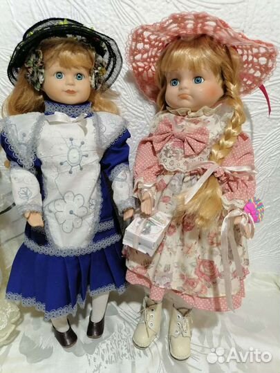 Кукла коллекционная фарфоровая