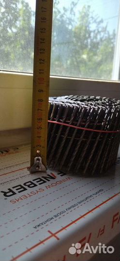 Гвоздь барабанный с винтовой накаткой