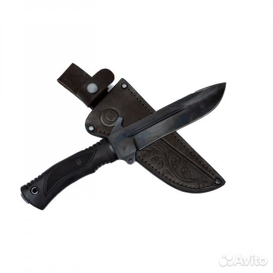 Нож Тайфун - сталь У8, рукоять Elastron