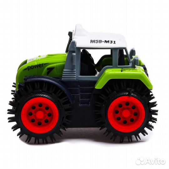 Трактор-перевёртыш «Хозяин фермы», работает от бат