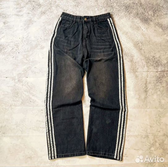 Джинсы Adidas Balenciaga y2k
