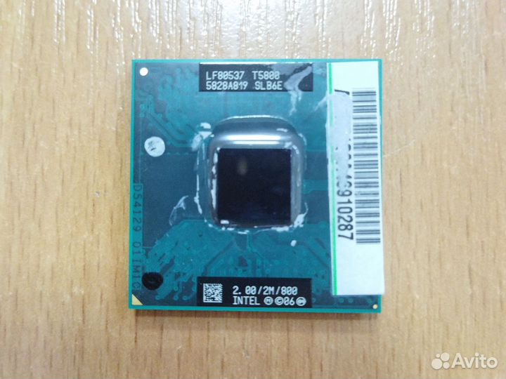 Процессор Intel Core 2 duo T5800