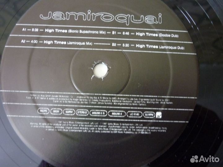 Jamiroquai High Times :Vinyl, 12