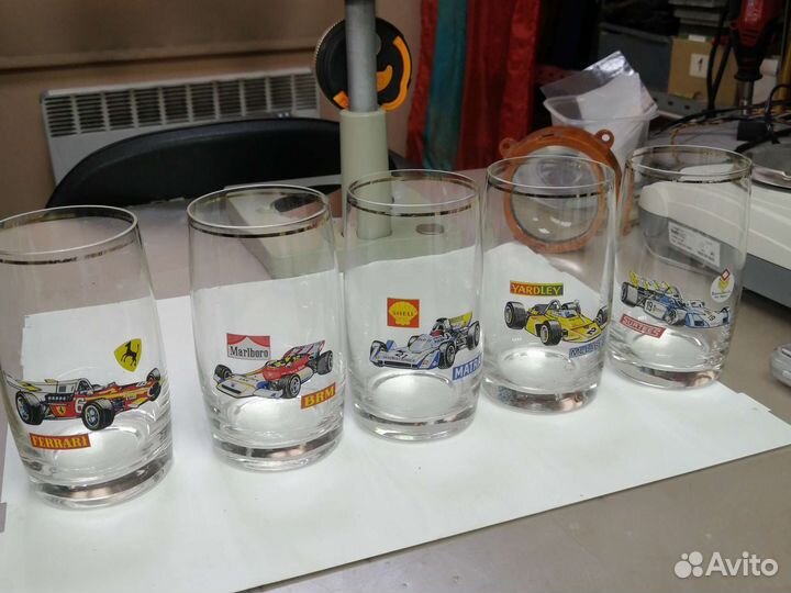 Стаканы стекло и хрусталь