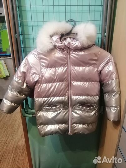 Куртка зимняя детская 110 размер
