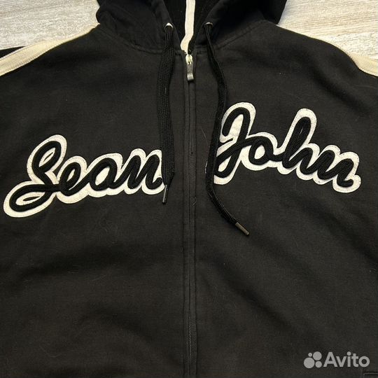 Sean john зип худи hip hop y2k архив