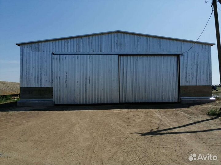 Строительство ангаров, складов, крытых токов