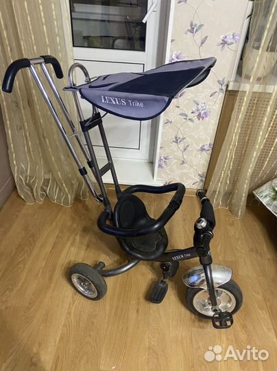 Детский велосипед с ручкой бу