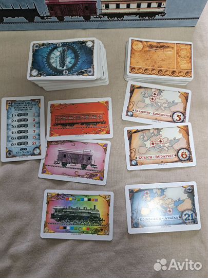 Настольная игра Ticket to ride. Europe