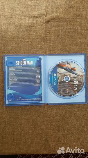 Диски на ps4 Человек паук