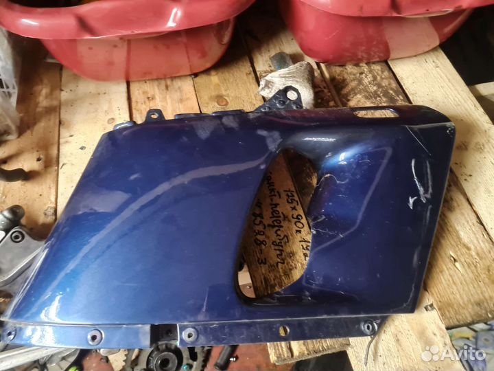 Kawasaki zzr 400 600 жабра правая