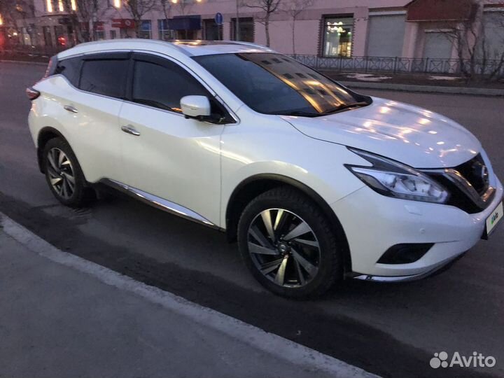 Nissan Murano 3.5 CVT, 2016, 76 200 км