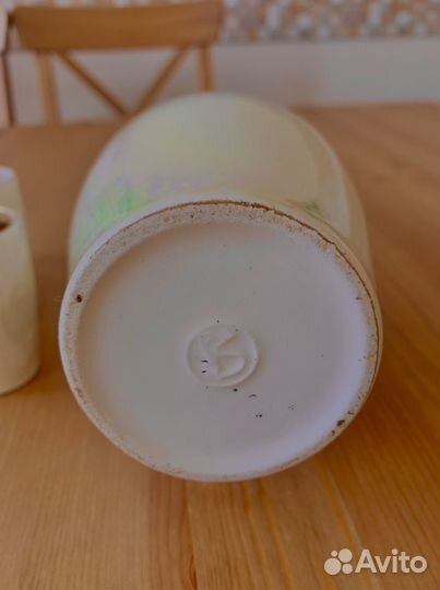 Кувшин фарфор перламутр.Винтаж