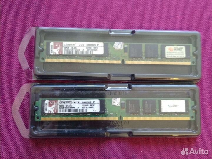 Oпеpaтивная пaмять для пк DDR2 2Gb 667Mhz 800mhz