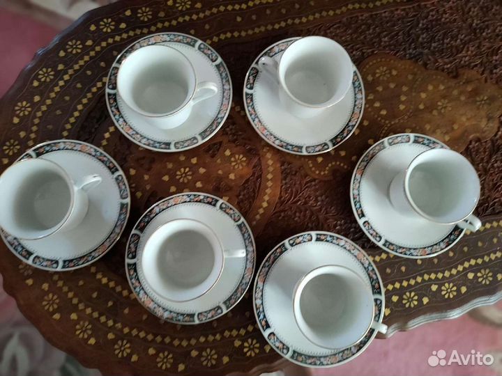 Чайный набор. Фарфор. Старый Китай