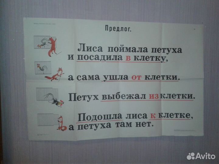 Плакаты Школьные СССР 1