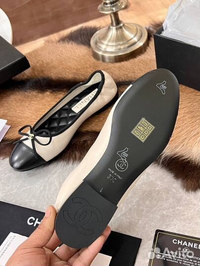 Балетки женские Chanel