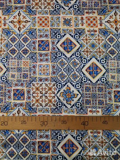 Шелк Армани с принтом