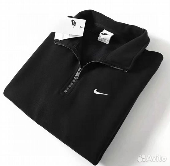 1/4 Зип Худи Nike Daily Vintage Black оригинал