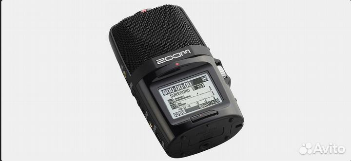 Портативный рекордер Zoom H2n + петличка и акссы