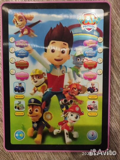 Планшет щенячий патруль