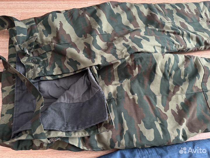 Штаны зимние, на подтяжках