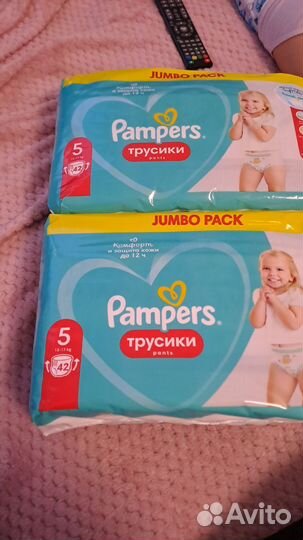 Pampers трусики 5 42 шт