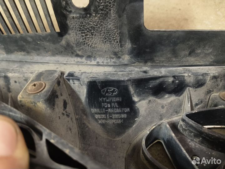 Решетка радиатора хундай i30 рестайлинг
