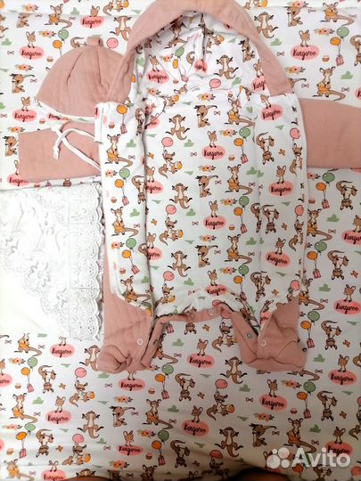 Конверт на выписку для девочки весна