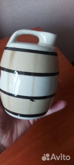 Штоф бочонок керамика СССР