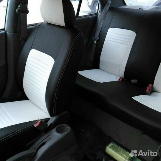 Авточехлы из экокожи на Форд Фокус 2