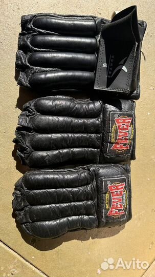 Перчатки кожаные для боевых искуств