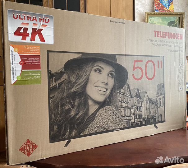 Телевизор Telefunken 50 TF-led50s02t2su