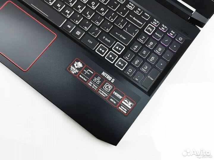 Acer Nitro 8 ядер core i5-10300H 16Gb RTX 3060 SSD