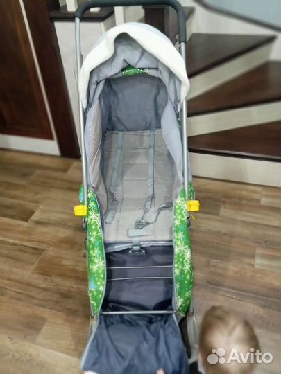 Коляска санки