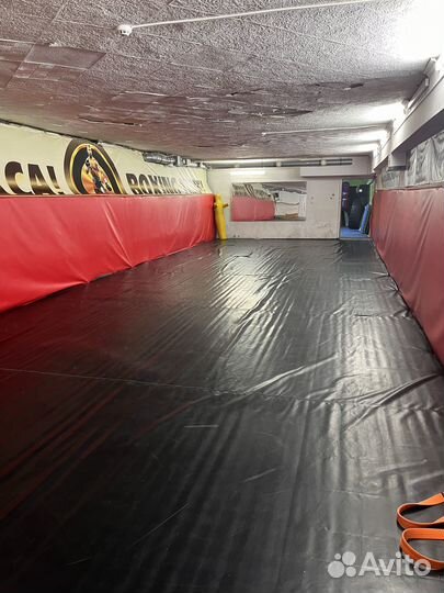 Борцовский ковер бу