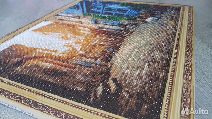 Картина алмазная. Готовая