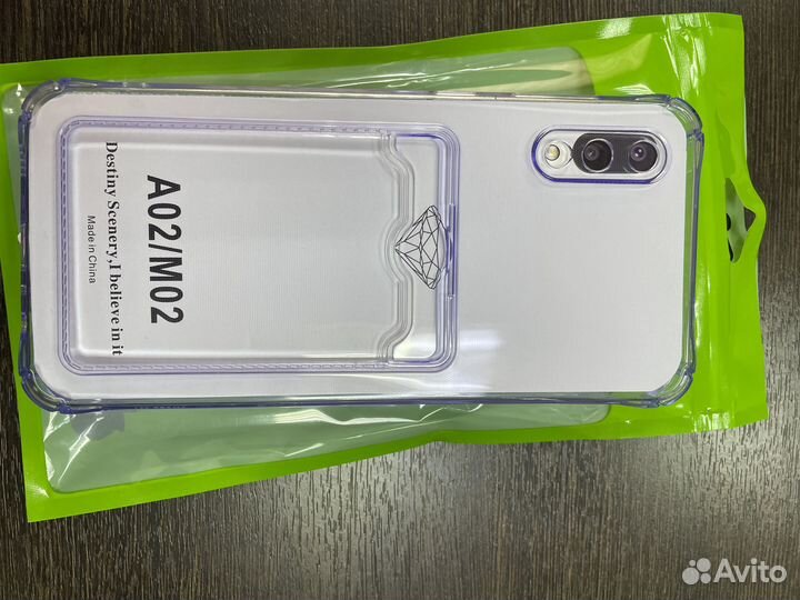 Чехол на samsung A02 / М02