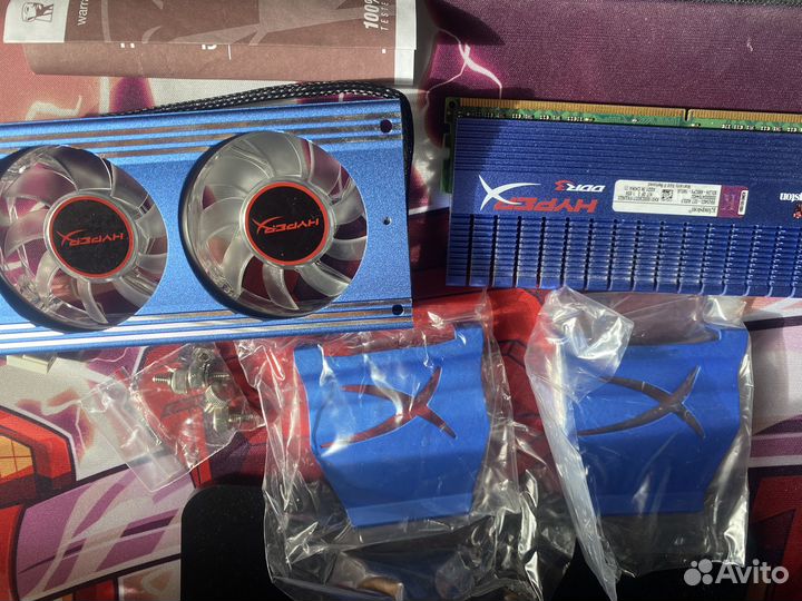 Модуль памяти Kingston HyperX ddr3 с охлаждением