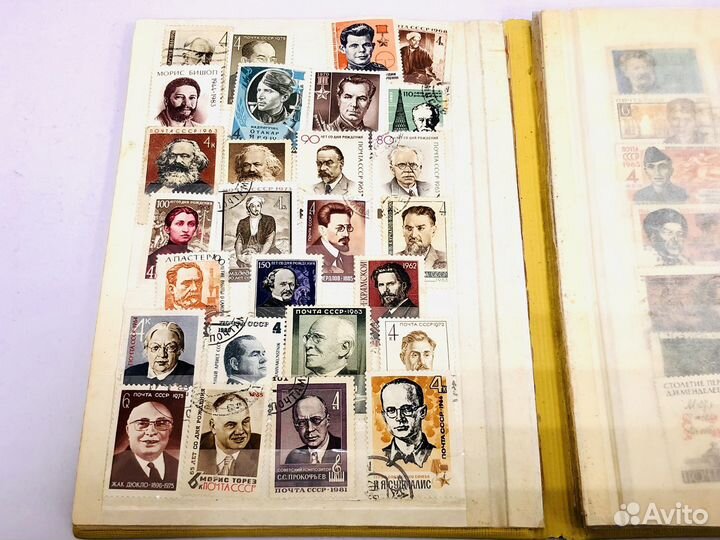 Марки Альбом СССР 1960-80 Ленин История Наука