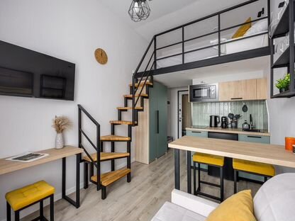 Квартира-студия, 25 м², 2 кровати, Москва